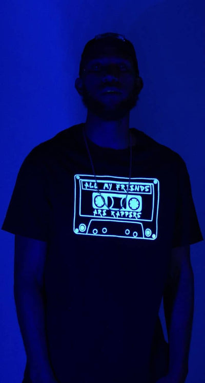 Big Glow Classic T-Shirt | All My Friends Are Rappers