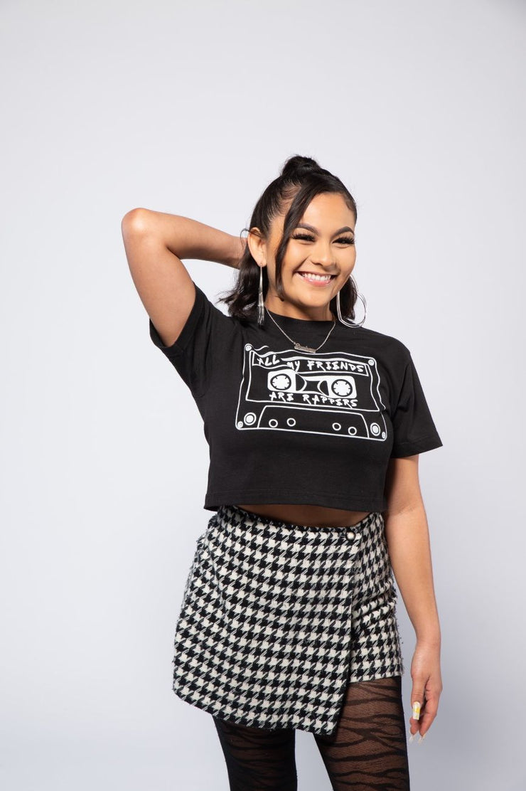 Classic Logo Crop Top | All My Friends Are Rappers