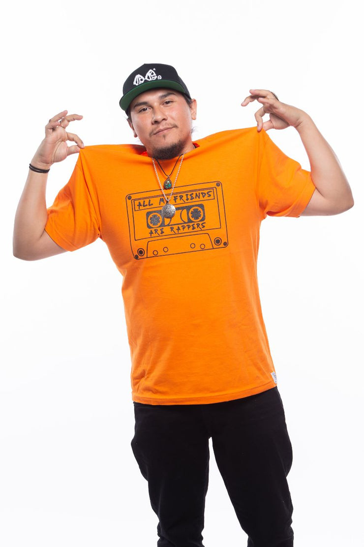 Orange Spooky Season T-shirt | All My Friends Are Rappers
