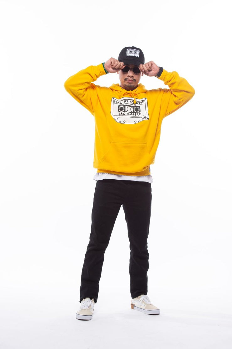 Yellow Hometown Pride Hoodie | All My Friends Are Rappers